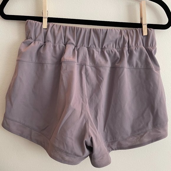 Athletic Mesh Shorts Mauve - Picture 3 of 4